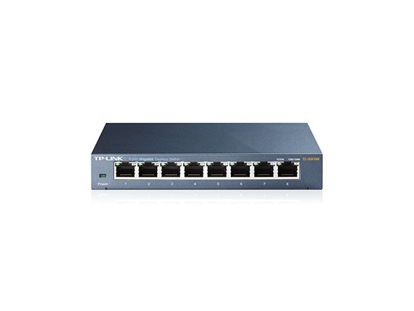SWITCH 8P TP-LINK SG108 10/100/1000 DESKTOP