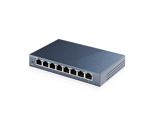 SWITCH 8P TP-LINK SG108 10/100/1000 DESKTOP - Image 3