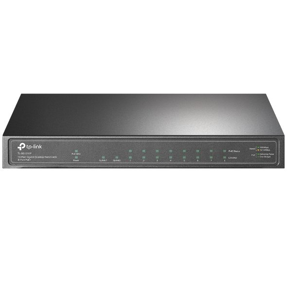 SWITCH 9P TP-LINK SG1210P GIGA POE + 1 SFP