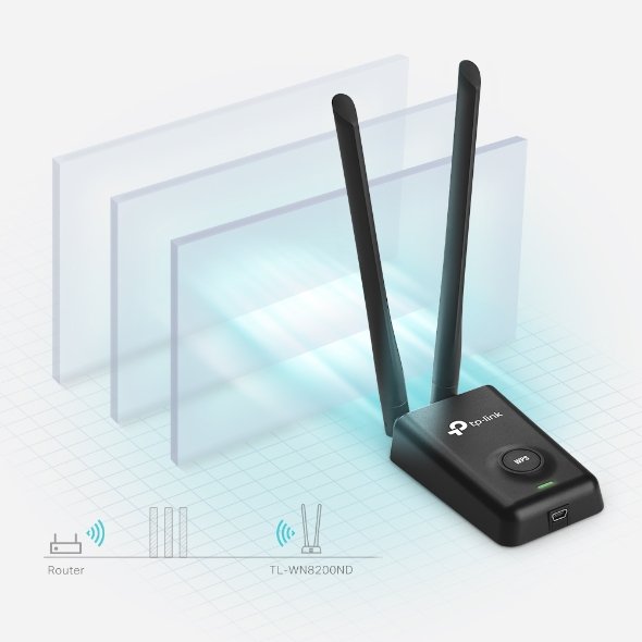 PLACA RED USB TP-LINK WN8200ND 11N 300MBPS 2X5DBI - Image 4