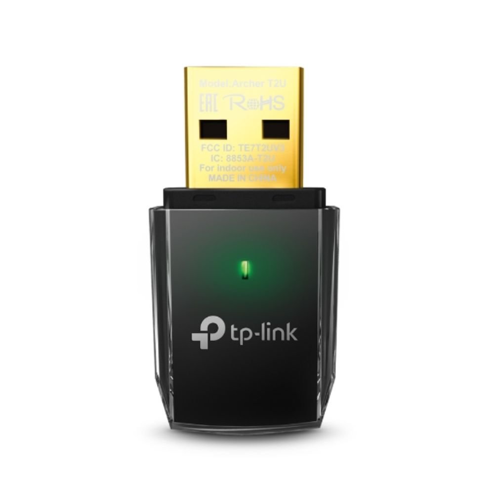 PLACA DE RED WIRELESS USB TP-LINK ARCHER T2U AC600 DUAL