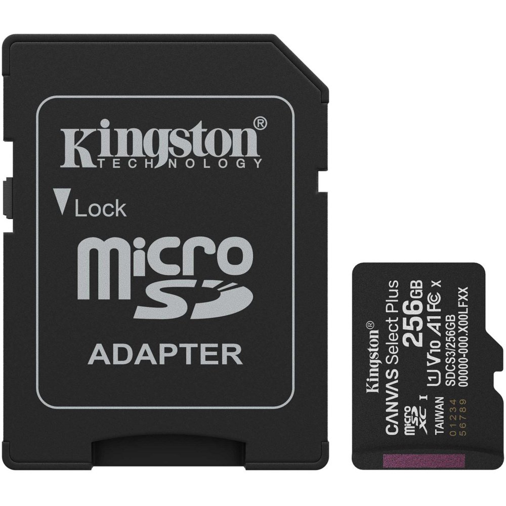 MICRO SD 256GB C10 KINGSTON CANVAS SELECT PLUS G3 - Image 2