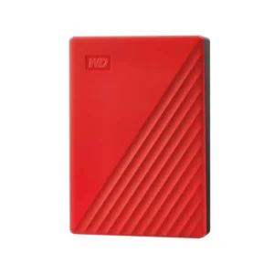 HDD WESTERN DIGITAL MYPASSPORT 4TB USB 3.2 ROJO