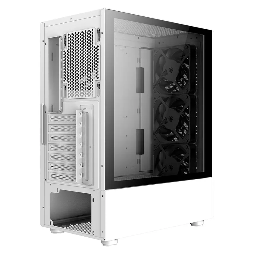 GABINETE GAMER ADATA XPG VALOR AIR BLANCO FANS X4 BLACK - Image 2