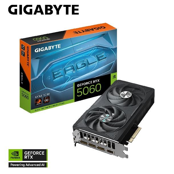 PLACA DE VIDEO 8GB RTX 5060 GIGABYTE EAGLE OC - Image 2