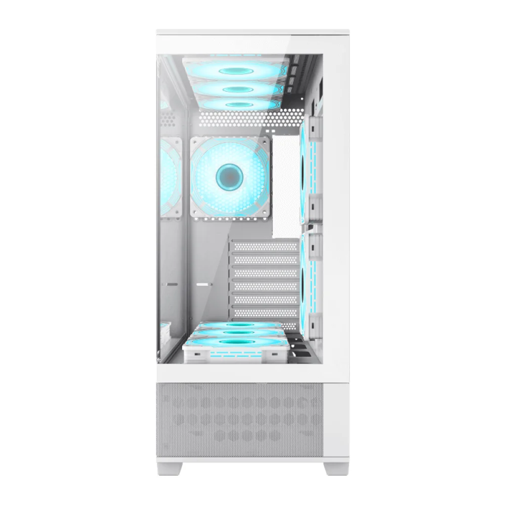 GABINETE GAMEMAX VISTA AW 6 COOLER ARGB E-ATX BLANCO - Image 4