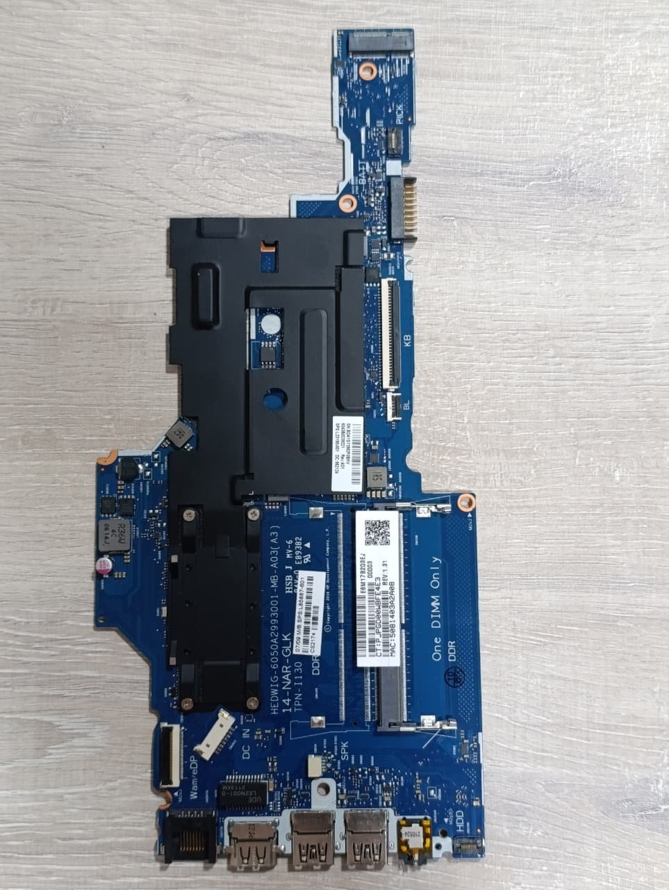 MOTHERBOARD PARA HP 240 G8 245 G7 14-NAR-GLK CELERON N4020 - AZUL - Image 2