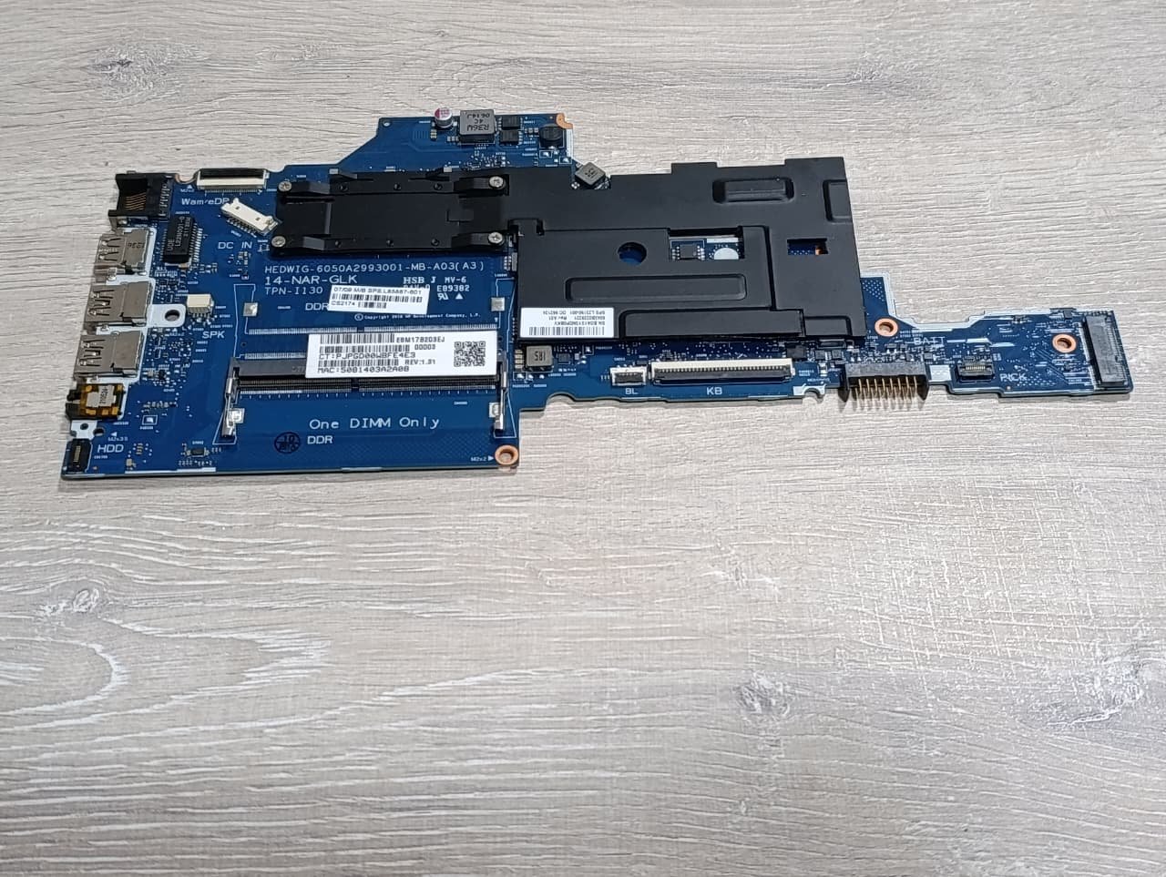MOTHERBOARD PARA HP 240 G8 245 G7 14-NAR-GLK CELERON N4020 - AZUL - Image 4