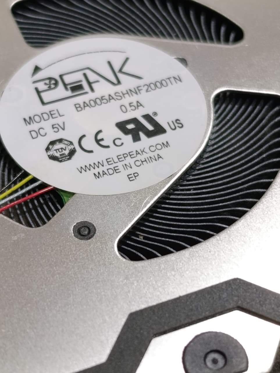 COOLER ORIGINAL SAMSUNG GALAXY NP750TDA-XD1US 5V 0.5A - Image 3