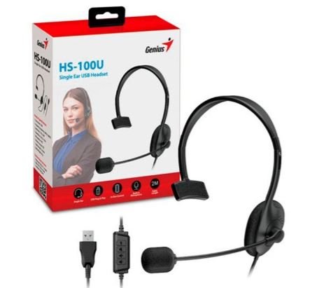AURICULAR CON MICROFONO GENIUS HS-M365 IN EAR USBC BLANC