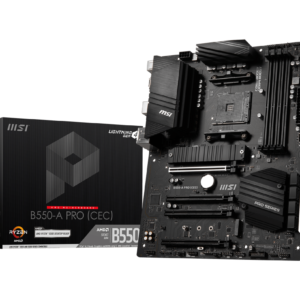 MOTHERBOARD MSI B550-A PRO AM4 DDR4 HDMI M.2 Ryzen 5000