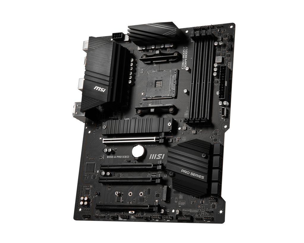 MOTHERBOARD MSI B550-A PRO AM4 DDR4 HDMI M.2 Ryzen 5000 - Image 5