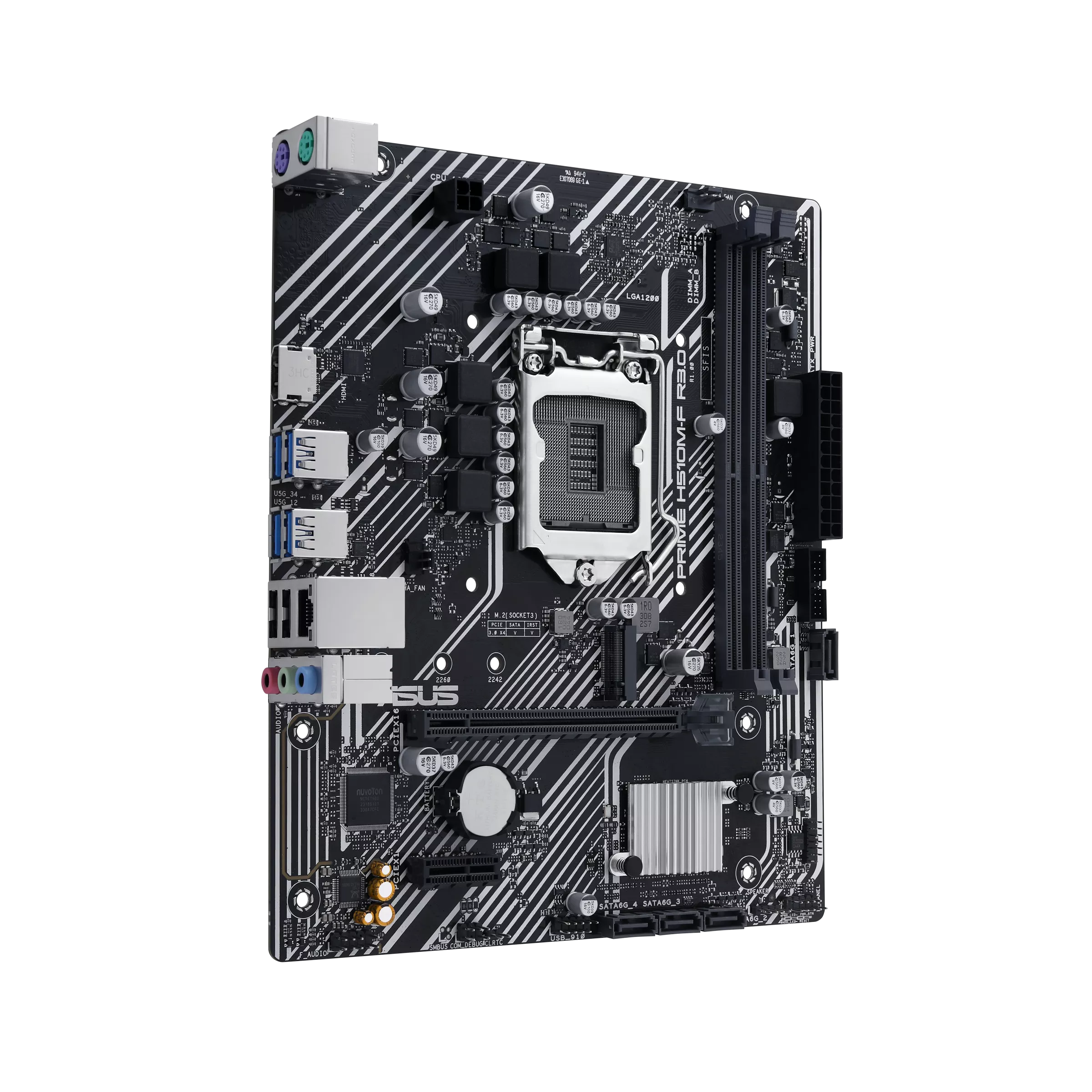 MOTHERBOARD ASUS PRIME H510M-F R3.0 LGA1200 DDR4
