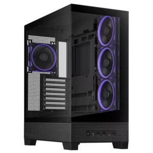 GABINETE ASUS A31 PLUS TG ARGB BLACK V TEMPLADO