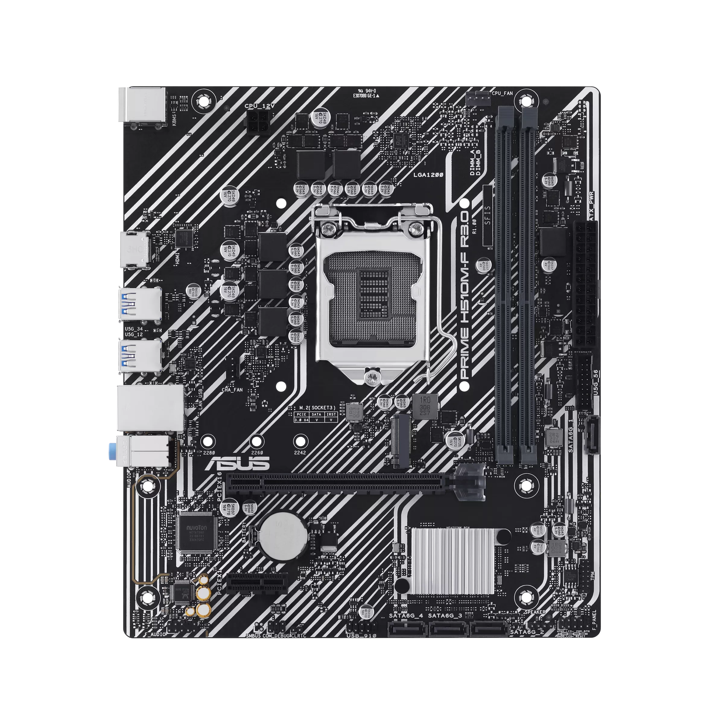 MOTHERBOARD ASUS PRIME H510M-F R3.0 LGA1200 DDR4 - Image 7