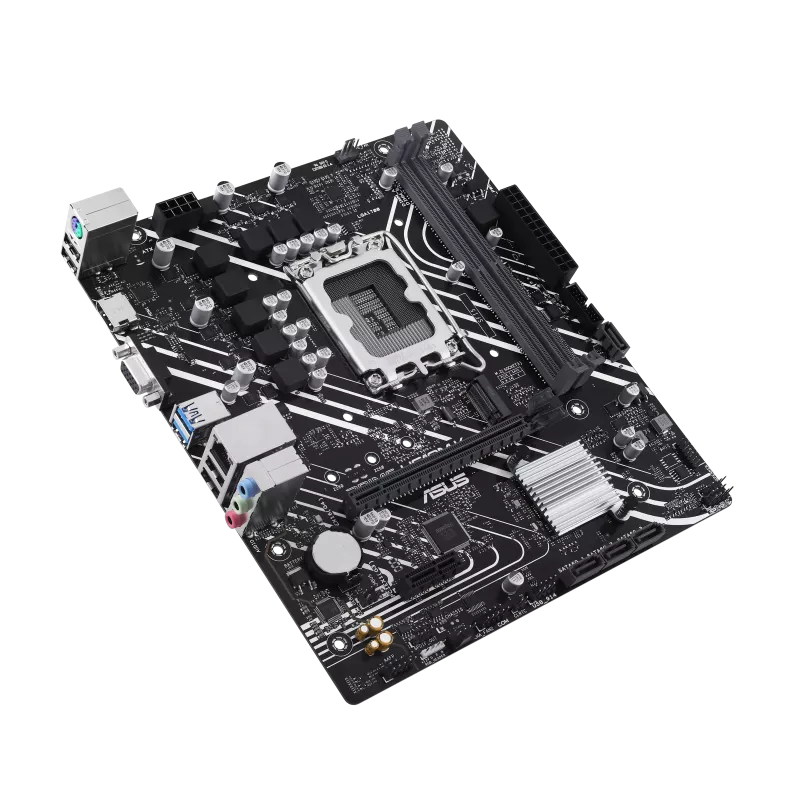 MOTHERBOARD ASUS S1700 PRIME H610M-K DDR5 BOX M-ATX - Image 2