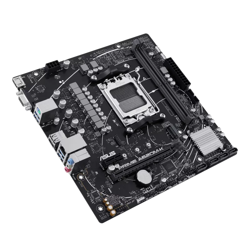MOTHERBOARDBOAR ASUS AM5 PRIME A620M-K BOX M-ATX - Image 2