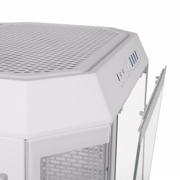 GABINETE THERMALTAKE THE TOWER 600 WHITE 2*FAN - Image 5