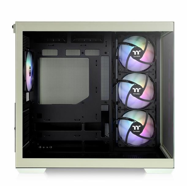 GABINETE THERMALTAKE VIEW 380 TG ARGB MATCHA 4*FAN - Image 3
