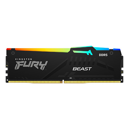 DDR5 32GB KINGSTON 6000MHZ FURY BEAST BLACK RGB