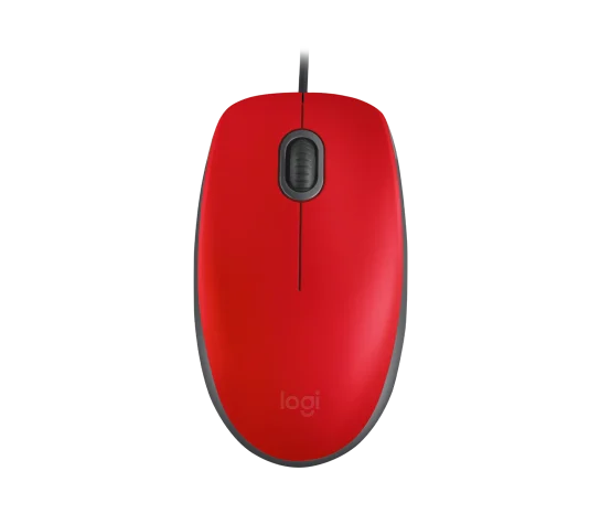 MOUSE LOGITECH M110 RED SILENCIOSO