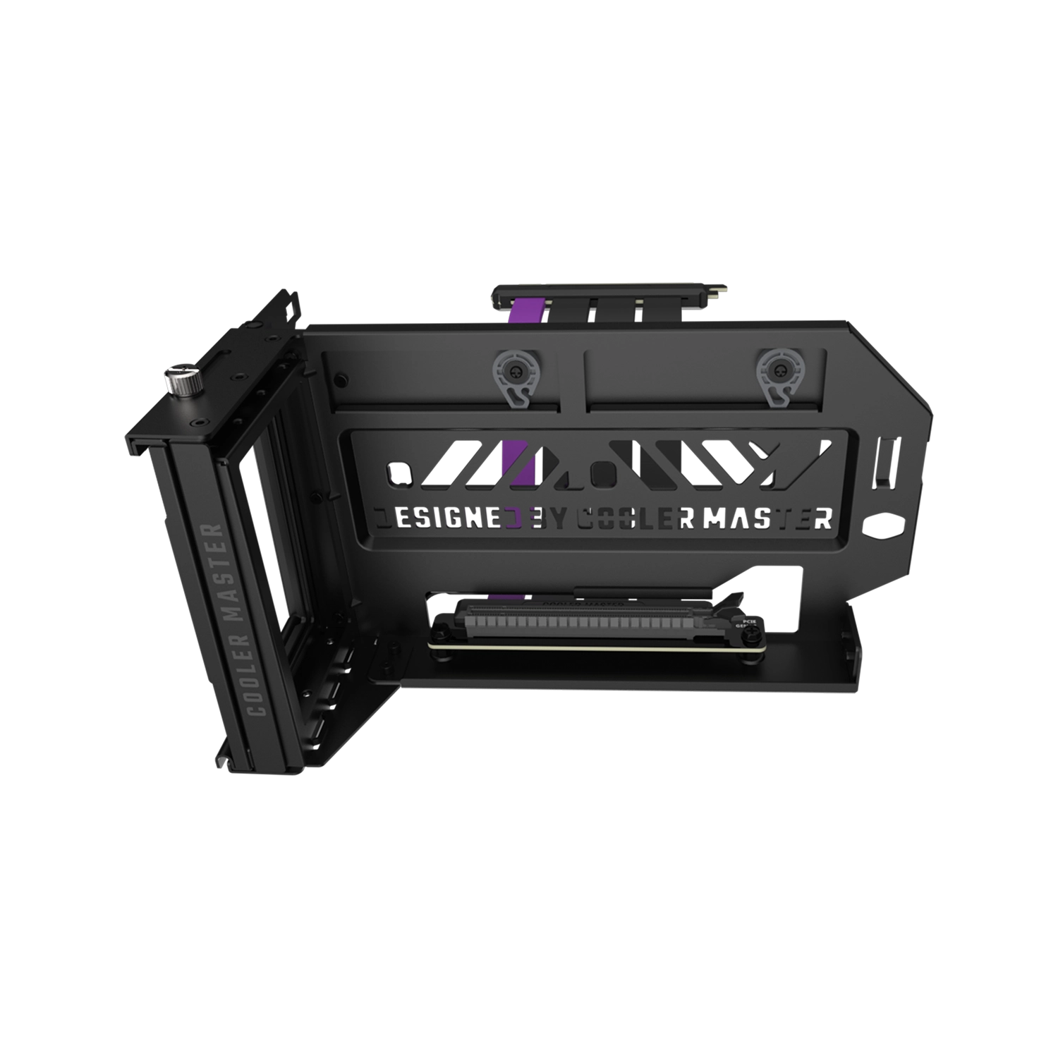 VERTICAL GRAPHICS CARD HOLDER KIT V3 COOLER MASTER SOPORTE VGA BLACK C/CABLE RISER PCIE 4.0
