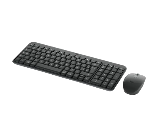 TECLADO Y MOUSE LOGITECH MK250 WIRELESS BLACK LATINO - Image 5