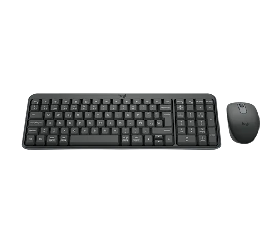 TECLADO Y MOUSE LOGITECH MK250 WIRELESS BLACK LATINO - Image 3