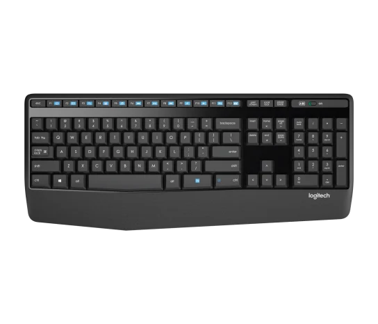 TECLADO Y MOUSE LOGITECH MK345 WIRELESS BLACK LATINO