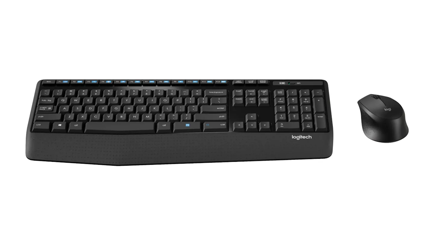 TECLADO Y MOUSE LOGITECH MK345 WIRELESS BLACK LATINO - Image 5