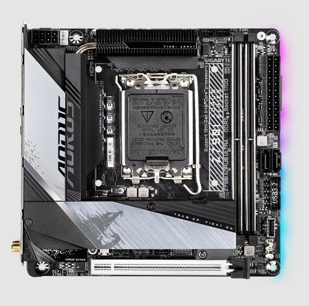 MOTHERBOARD GIGABYTE S1700 Z790I AORUS ULTRA DDR5 M-ITX
