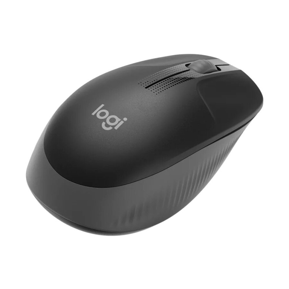 MOUSE LOGITECH M190 WIRELESS BLACK