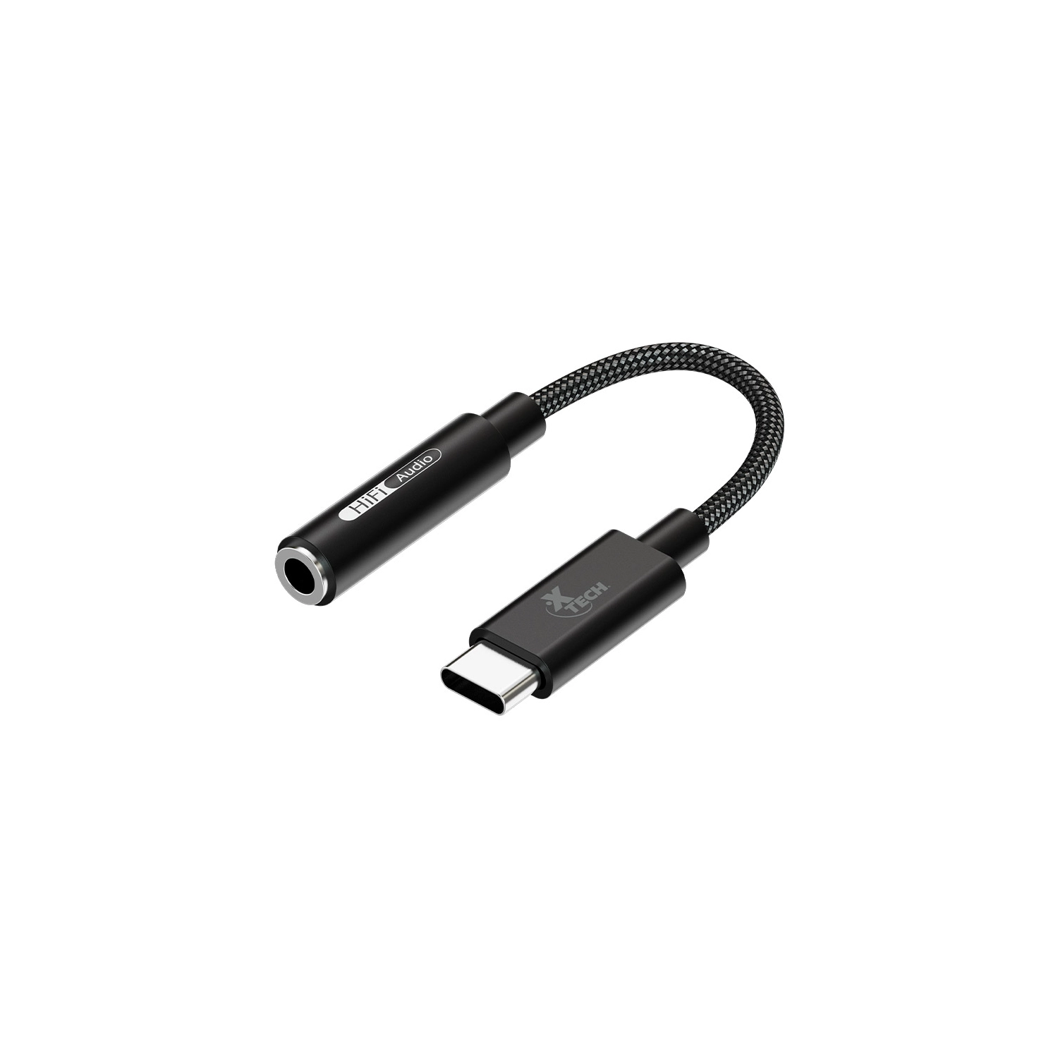 ADAPTADOR XTECH, USB C MACHO A 3,5MM AURICULAR , L
