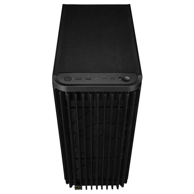 GABINETE ASUS PA401 PROART WOOD E BLACK V TEMPLADO - Image 5